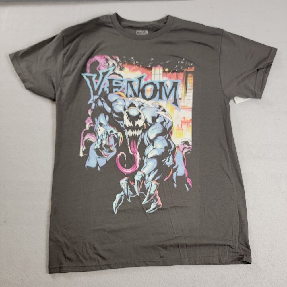 Marvel Venom Black Tshirt Mens Sz M